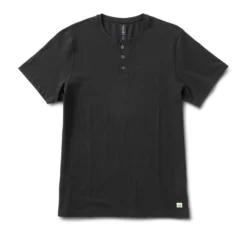Short-Sleeve Ever Henley | Black