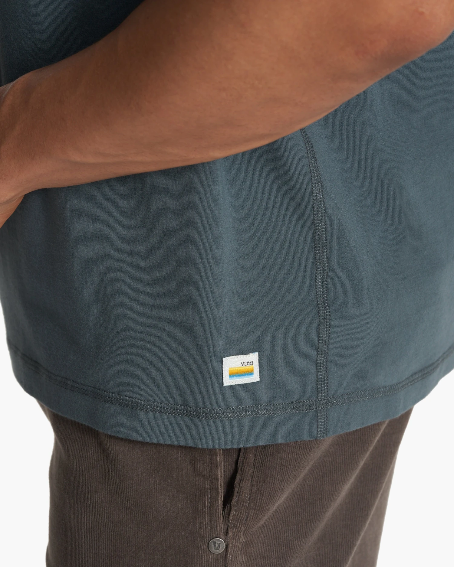 Short Sleeve Ever Henley | Lake 6 Short Sleeve Ever Henley | Lake - Image 6