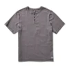 Short-Sleeve Ever Henley | Smoke