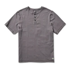 Short-Sleeve Ever Henley | Smoke