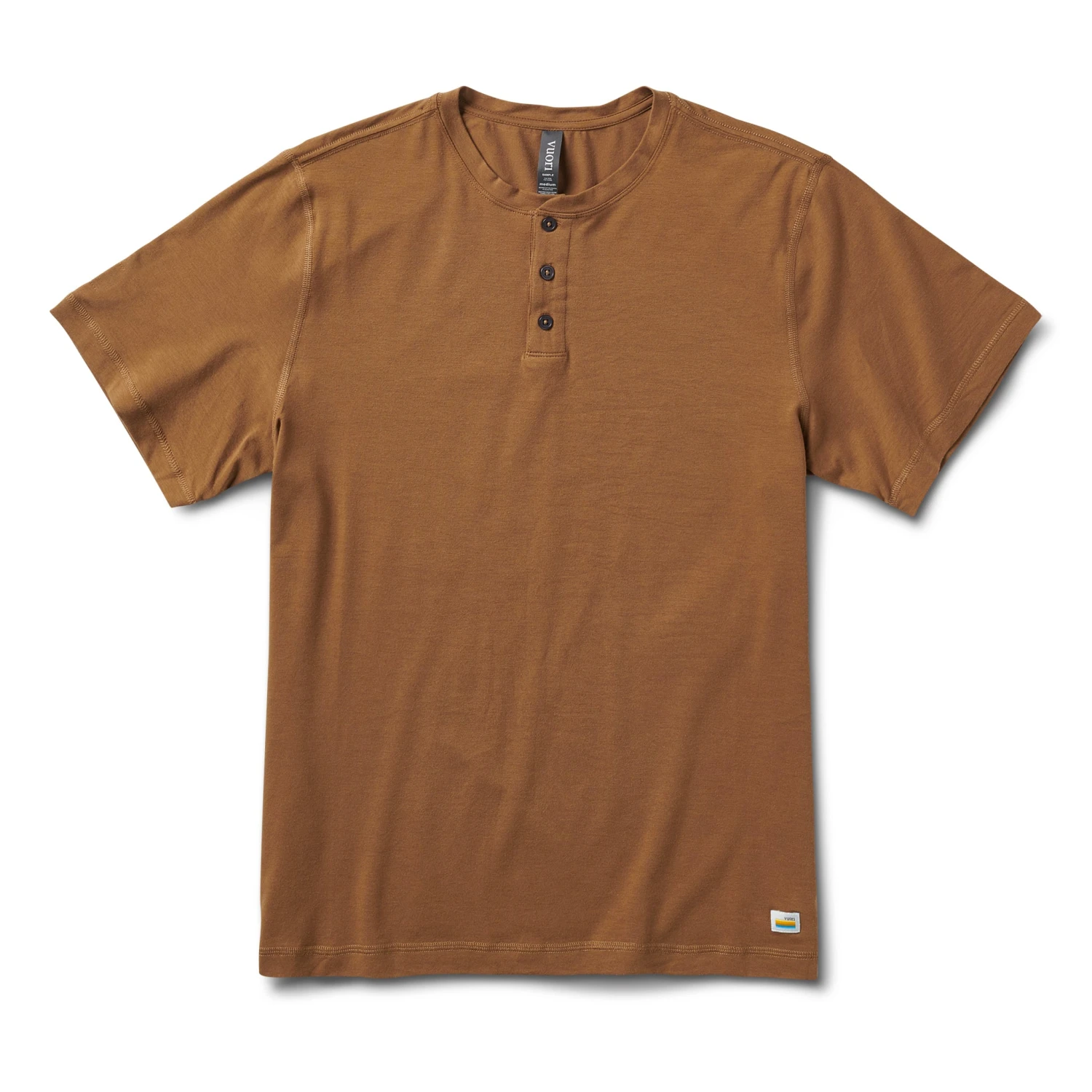 Short-Sleeve Ever Henley | Tobacco 1 Short-Sleeve Ever Henley | Tobacco