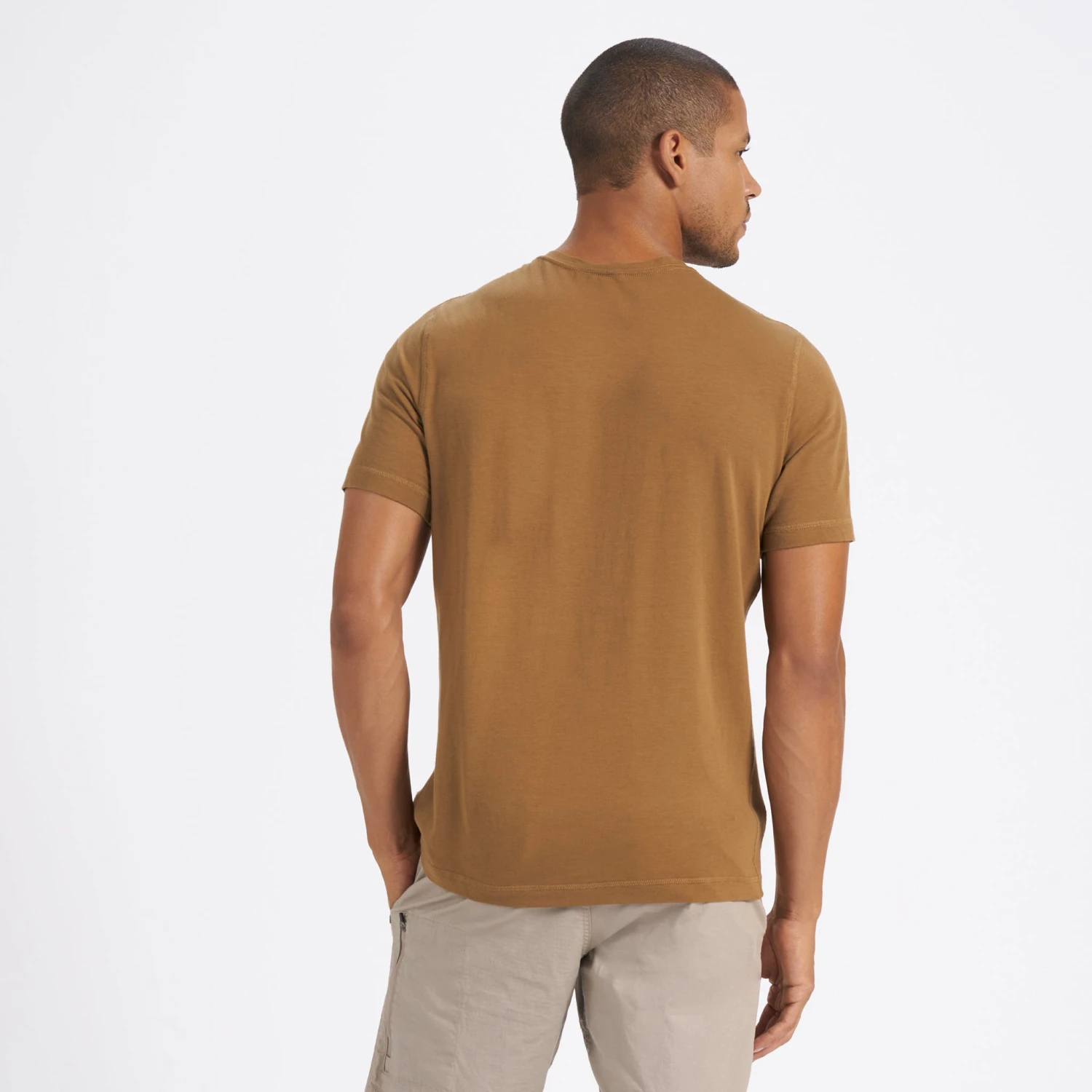 Short-Sleeve Ever Henley | Tobacco 4 Short-Sleeve Ever Henley | Tobacco - Image 4