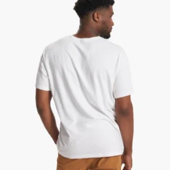Short-Sleeve Ever Henley | White -Deals Haute Drape Store V165WHT SP22 M ECOMM TOPS 1031 1X1 updated