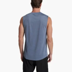 Zephyr Muscle Tee | Light Azure Heather -Deals Haute Drape Store V167HLZ SP23 M ECOMM TOPS TOP 1929 1X1 75a5fcfb 5b5b 4461 ab82 d973c53da4a8