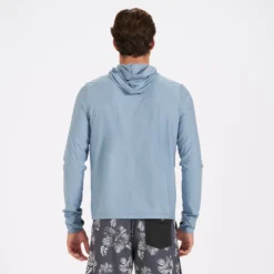 Uluwatu Water Hoodie | Cloud Heather -Deals Haute Drape Store V169HCL 3