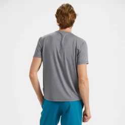 Uluwatu Short-Sleeve Water Tee | Charcoal Heather -Deals Haute Drape Store V170HCC 3