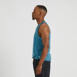 Strato Tech Tank | Sapphire Heather -Deals Haute Drape Store V173HSP 2