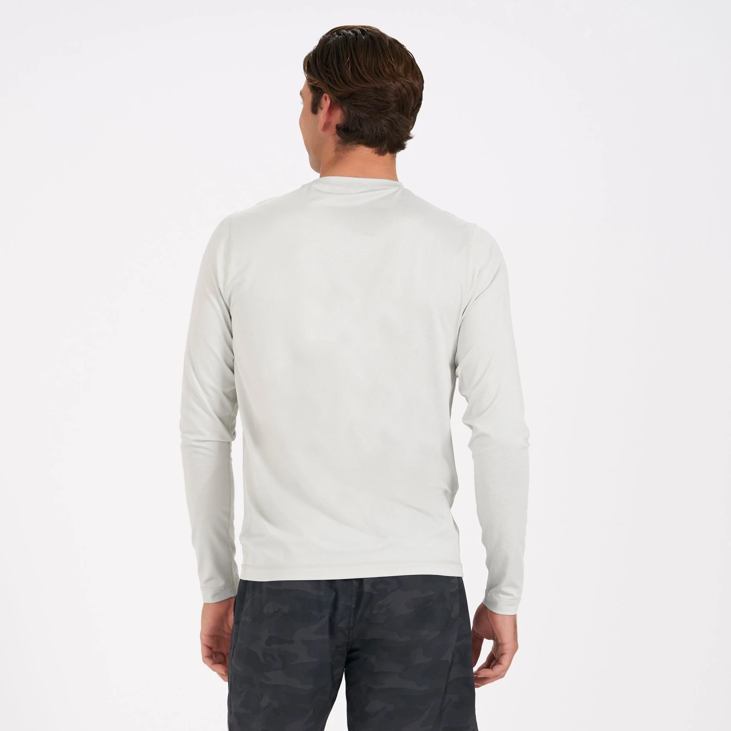 Long-Sleeve Tradewind Performance Tee | Mineral Heather 1 Long-Sleeve Tradewind Performance Tee | Mineral Heather