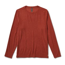 Long-Sleeve Strato Tech Tee | Currant Heather