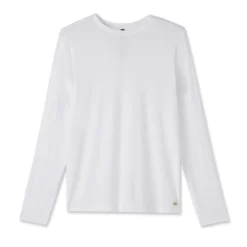 Long Sleeve Strato Tech Tee | White