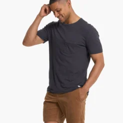 The Rise Tee | Charcoal -Deals Haute Drape Store V182CCL SP21 M ECOMM DETAIL 2946 1x1 14092550 4ae4 45b0 bf13 4dcac798cf59