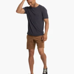 The Rise Tee | Charcoal -Deals Haute Drape Store V182CCL SP21 M ECOMM FULL 2902