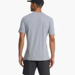 The Rise Tee | Steel -Deals Haute Drape Store V182SEE SP23 M ECOMM TOPS TOP 5251 1X1 b0311df2 3d0e 456d a3d8 71eb421e3f6a