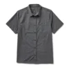Short-Sleeve Bridge Button Down | Charcoal Arrows