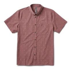 Short-Sleeve Bridge Button Down | Terracotta Bird