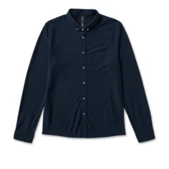 Long-Sleeve Ace Button-Down | Ink