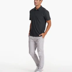 Strato Tech Polo | Charcoal Heather -Deals Haute Drape Store V188HCC FA20 M ECOMM FULL 0003 1x1 ea292304 4cdf 44df b8a9 66c58bae0458