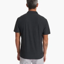 Strato Tech Polo | Charcoal Heather -Deals Haute Drape Store V188HCC FA20 M ECOMM TOP 0080 1x1 ffde1999 717f 4c64 9da2 95d608df703f