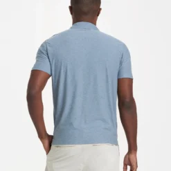 Strato Tech Polo | Cloud Heather -Deals Haute Drape Store V188HCL 0468