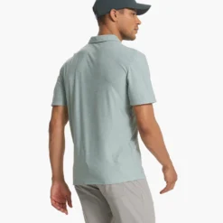 Strato Tech Polo | Neptune Heather -Deals Haute Drape Store V188HNP SP23 M ECOMM TOP 1398 1x1 1c310e3e e1d5 47fe 8202 52b3d9daccdf