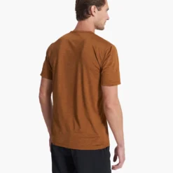 Zephyr Tee | Caramel Heather -Deals Haute Drape Store V191HCM SP23 M ECOMM TOPS TOP 2933 1X1 4d39c9df f1b9 4a98 a894 534eb530760c