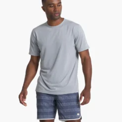 Zephyr Tee | Heather Grey -Deals Haute Drape Store V191HTG 2