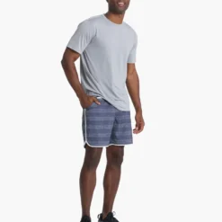 Zephyr Tee | Heather Grey -Deals Haute Drape Store V191HTG 5