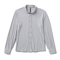 Long Sleeve Strato Button-Down | Platinum Heather
