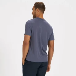 Current Tech Tee | Azure -Deals Haute Drape Store V195AZR 3