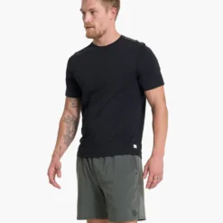 Current Tech Tee | Black -Deals Haute Drape Store V195BLK 3