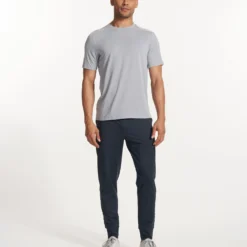 Current Tech Tee | Marble -Deals Haute Drape Store V195MRB FA23 M ECOMM TOPS FULL 10