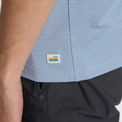 Linear Tech Tee | Light Cloud -Deals Haute Drape Store V196LCL 01714