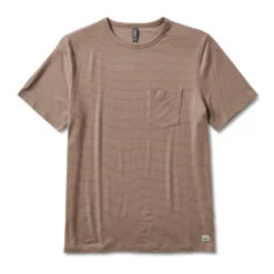 Linear Tech Tee | Walnut
