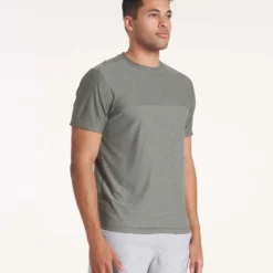 Grandview Tech Tee | Oregano Heather -Deals Haute Drape Store V197HOR 1724