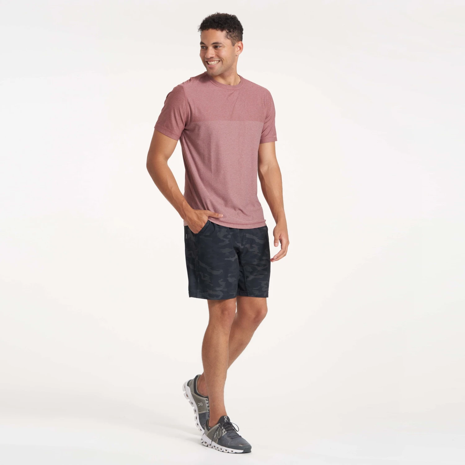 Grandview Tech Tee | Russet Heather 5 Grandview Tech Tee | Russet Heather - Image 5