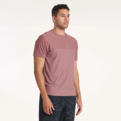 Grandview Tech Tee | Russet Heather 7 Grandview Tech Tee | Russet Heather -Deals Haute Drape Store V197HRT 2418