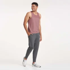 Grandview Tech Tank | Russet Heather -Deals Haute Drape Store V198HRT 0145