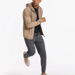 Sunday Element Jacket | Camel Heather -Deals Haute Drape Store V215CMH SP23 M ECOMM FLEECE FULL 3722 1x1 b48aae69 fac4 4957 83d1 da614422b07e