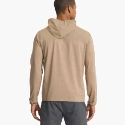 Sunday Element Jacket | Camel Heather -Deals Haute Drape Store V215CMH SP23 M ECOMM FLEECE TOP 3777 1x1 c72770b3 4865 46de af4e 3b581919f890