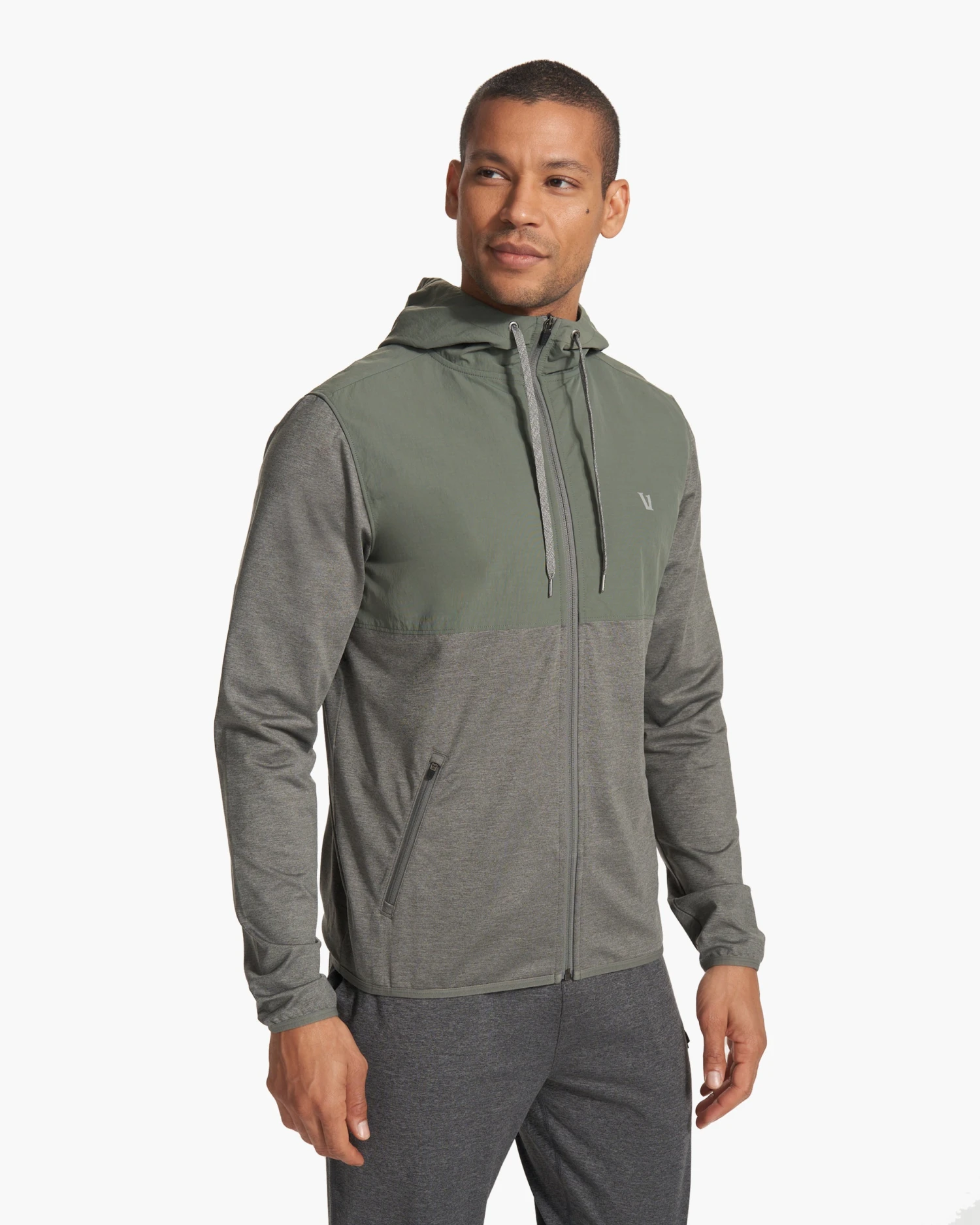 Sunday Element Jacket | Dusty Pine Heather 2 Sunday Element Jacket | Dusty Pine Heather - Image 2