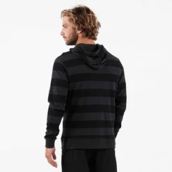 Clark Hoodie | Black-Charcoal Stripe 5 Clark Hoodie | Black-Charcoal Stripe -Deals Haute Drape Store V217BCS 2 ab3268b6 1fdd 4875 b645 a25168549f14
