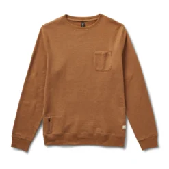 Jeffreys Pullover | Camel Heather