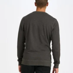 Jeffreys Pullover | Oregano Heather -Deals Haute Drape Store V218HOR 21FA M ECOMM fleece BACK TOPS 4