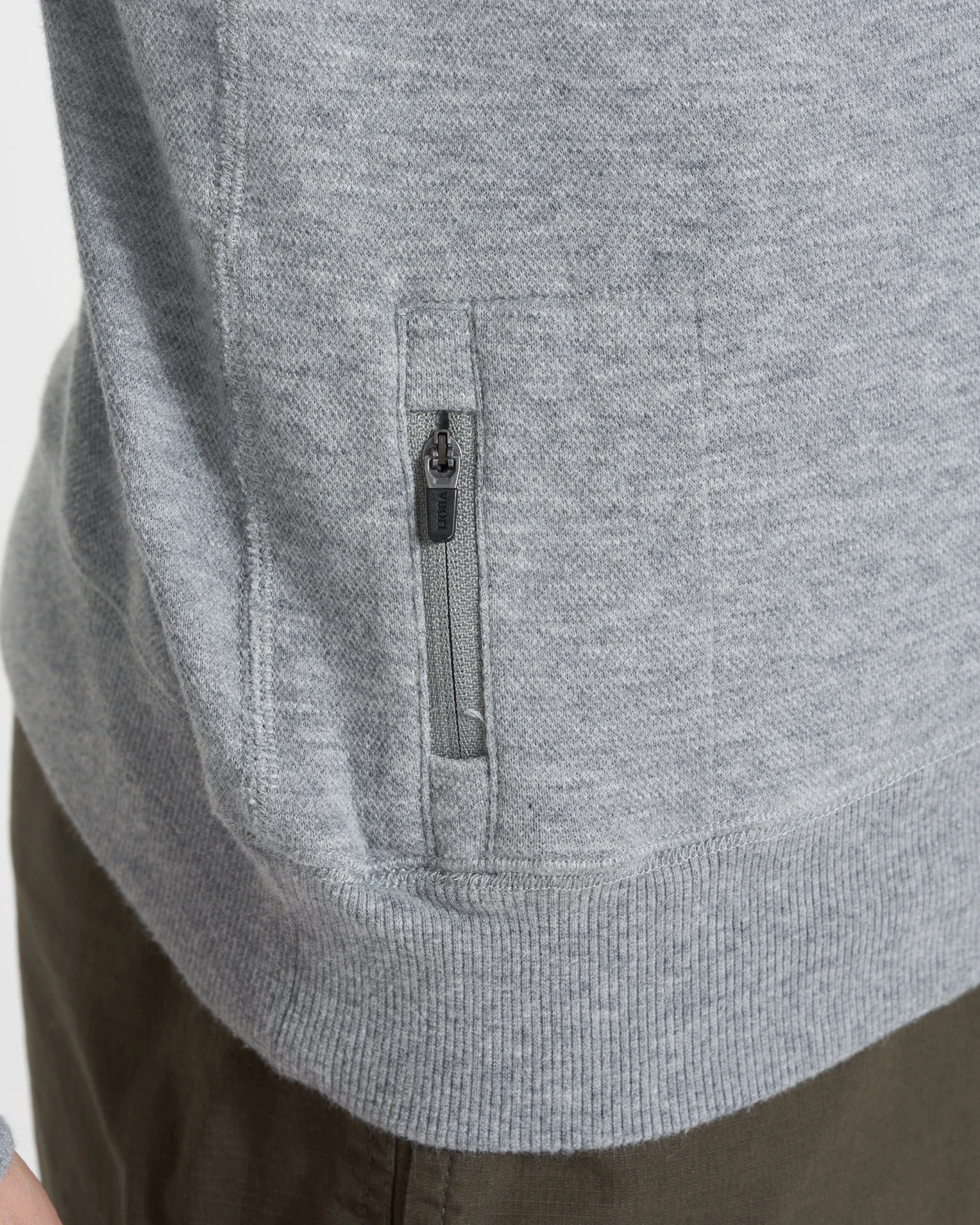 Jeffreys Pullover | Heather Grey 3 Jeffreys Pullover | Heather Grey - Image 3