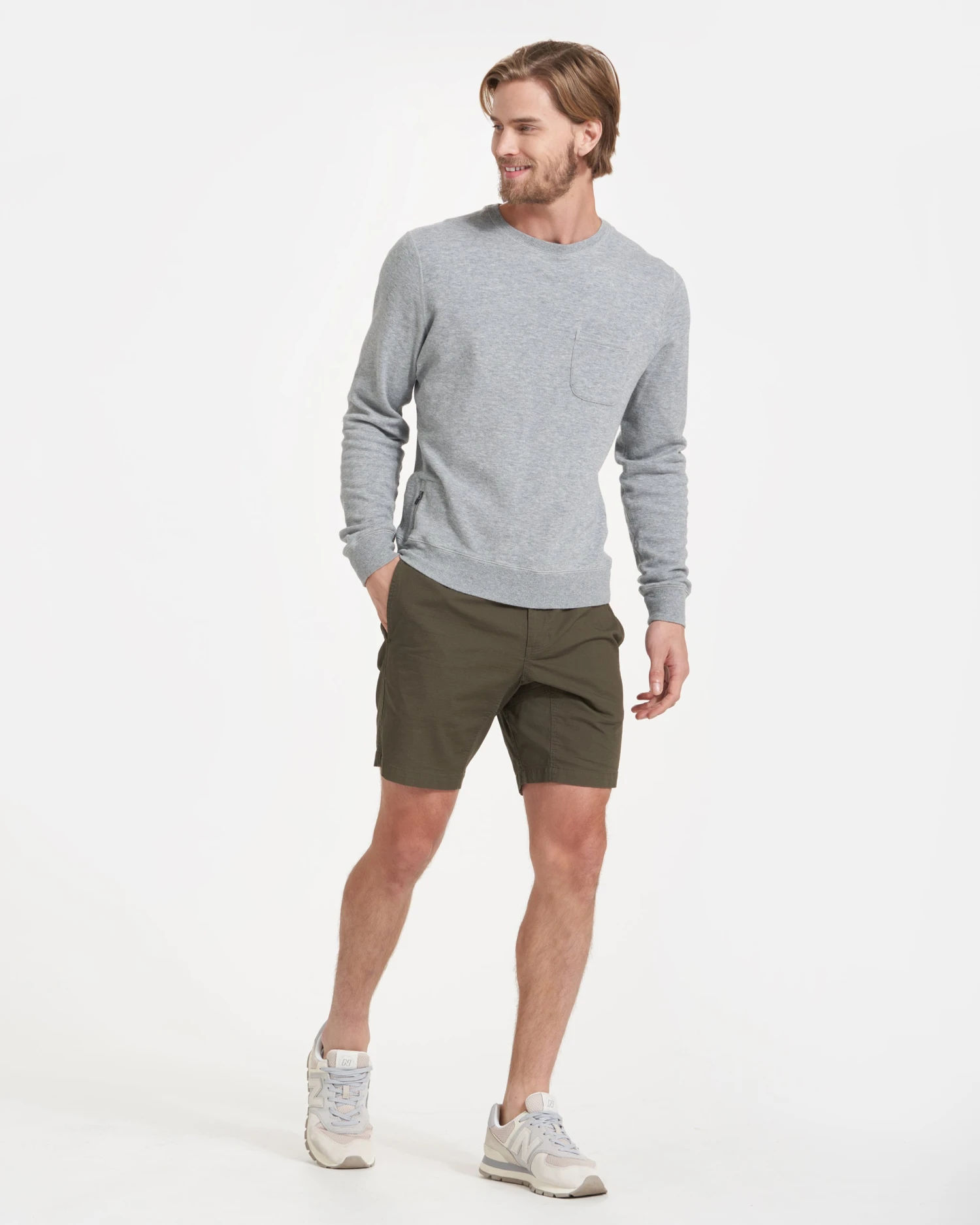 Jeffreys Pullover | Heather Grey 6 Jeffreys Pullover | Heather Grey - Image 6
