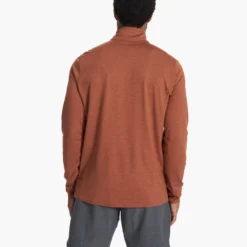 Ease Performance Half Zip | Copper Heather -Deals Haute Drape Store V221HCO FA22 M ECOMM FLEECE TOP 2541 1x1 27320ebe 76a5 4ec4 a3d6 72d918a804d3