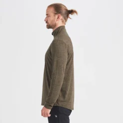 Ease Performance Half Zip | Evergreen Heather -Deals Haute Drape Store V221HEV 2 update