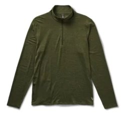 Ease Performance Half Zip | Forest Heather