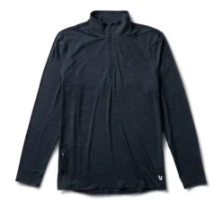 Ease Performance Half Zip | Ink Heather