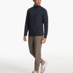 Ease Performance Half Zip | Ink Heather -Deals Haute Drape Store V221HIN FA19 M ECOMM FULL 2428
